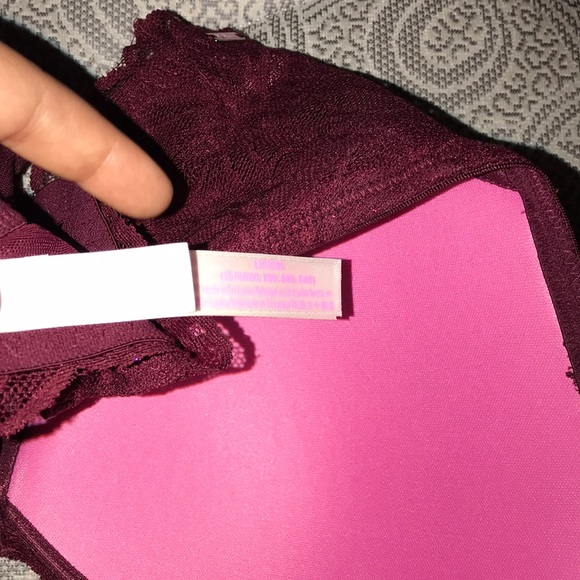 Pink bralet , fits a large and a medium . - Picture 3 of 3